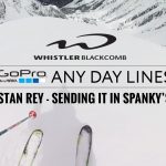 ほんとにこれがスキー場?「Stan Rey skis Spanky’s Ladder」